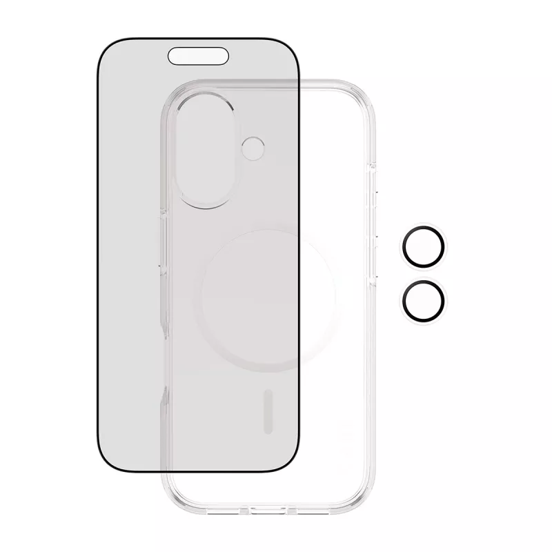 Beschermhoes PanzerGlass Case CARE voor iPhone 17 met privacyfilter, 3-in-1-functionaliteit