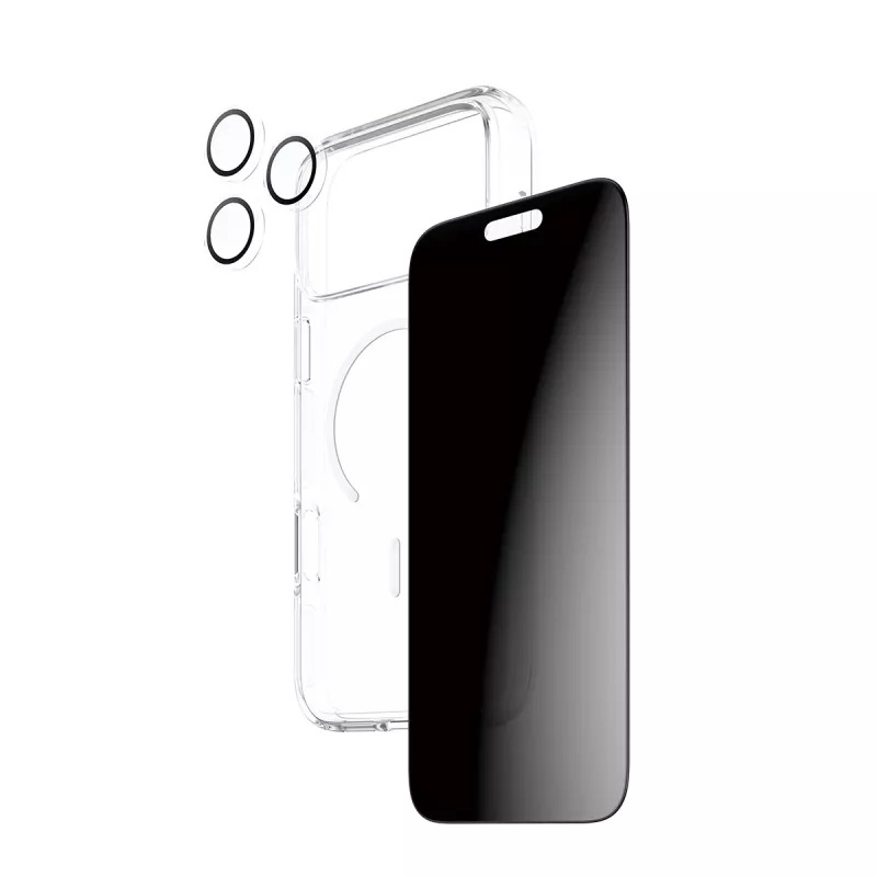 PanzerGlass ® | CARE by ® 3-in-1 Flagship Privacy bundel iPhone 17 Pro Max