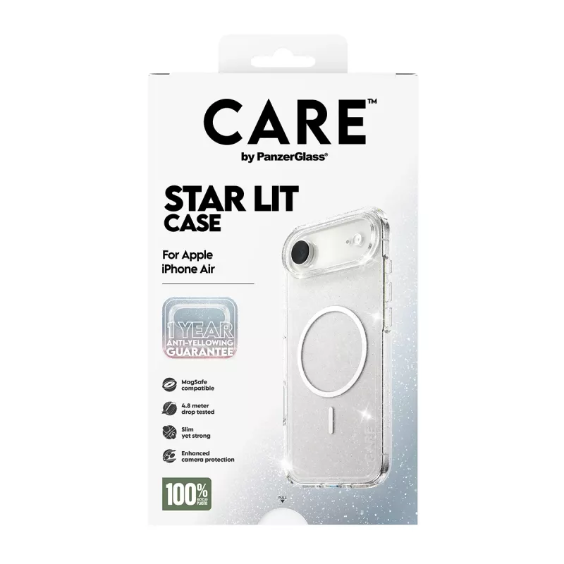 Hoes PanzerGlass CARE by ® Flagship Case Urban Explorer Star Lit White MagSafe iPhone Air