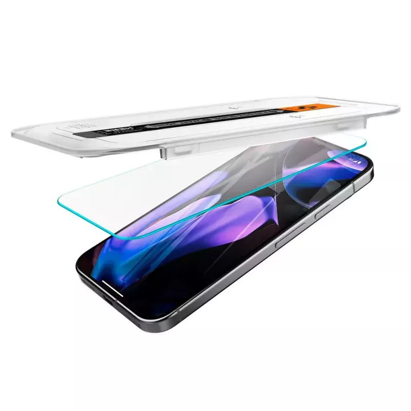 Spigen Glass Screen Protector EZ Fit GLAS.tR dun voor Google Pixel 9 / 9 Pro