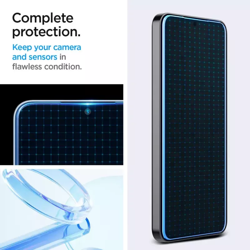 Glass Screen Protector Spigen Galaxy S24 stof krasvast