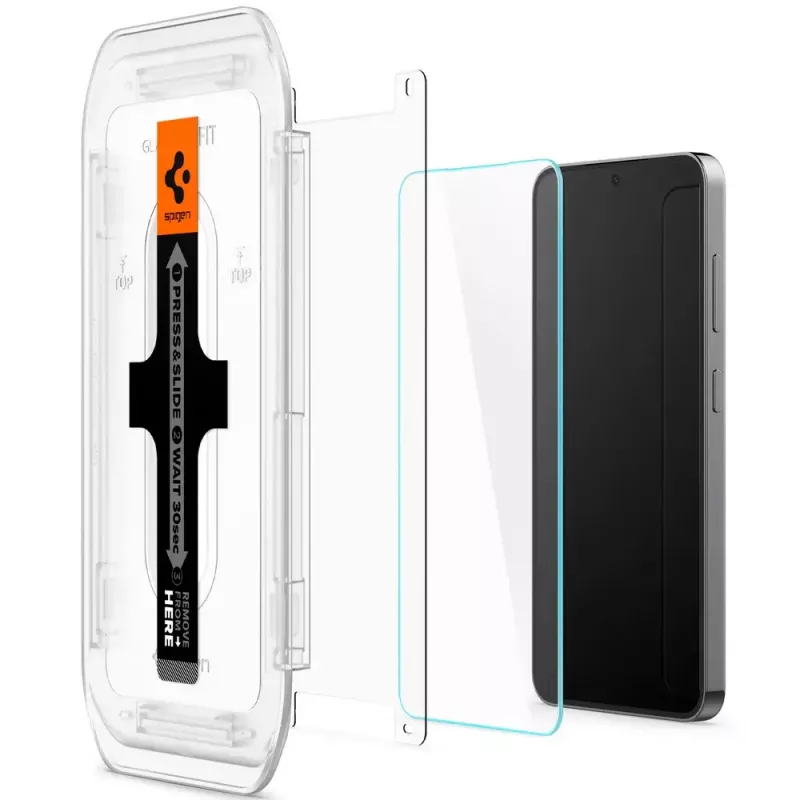 Glass Screen Protector Spigen Galaxy S24 stof krasvast