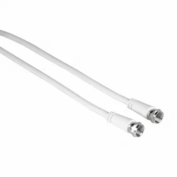 Hama 00205038 coaxkabel 3 m F wit
