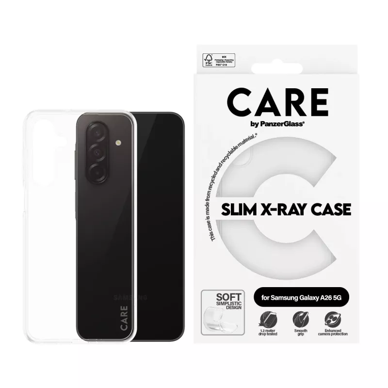 Hoesje PanzerGlass Samsung Galaxy A26 5G transparant X-Ray Soft