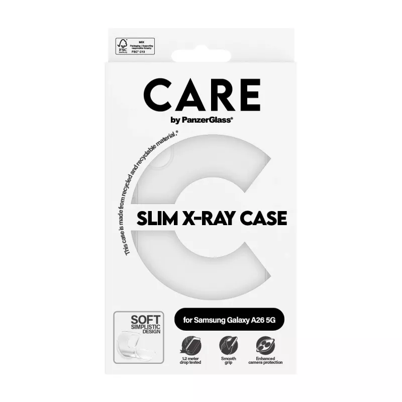 Hoesje PanzerGlass Samsung Galaxy A26 5G transparant X-Ray Soft
