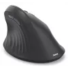 Hama 00173092 EWM-600R ergonomische verticale muis, rechtshandig, draadloos 2,4 GHz + Bluetooth, multi-device, optisch 1600 DPI, oplaadbaar, zwart