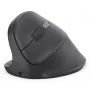 Hama 00173093 EWM-600L ergonomische verticale muis, linkshandig, draadloos 2,4 GHz + Bluetooth, multi-device, optisch 1600 DPI, oplaadbaar, zwart