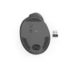 Hama 00173089 EWM-500L ergonomische verticale muis, linkshandig, RF-draadloos, optisch 1800 DPI, zwart