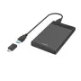 Hama 00200760 opslagbehuizing HDD/SSD-behuizing zwart 2.5 inch