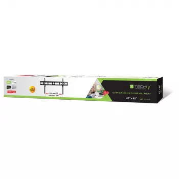 Techly wandsteun voor LED-LCD-tv 42-80 ultra slank fixed H400mm” ICA-PLB 840