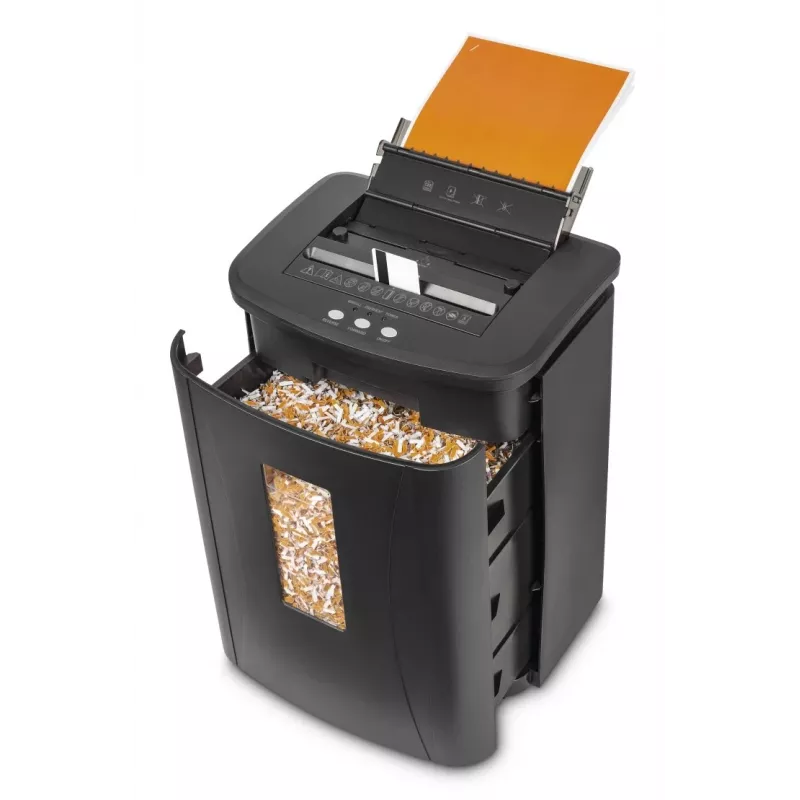 Hama Safe Auto M1200 papierversnipperaar micro-cut 60 dB 22.5 cm zwart