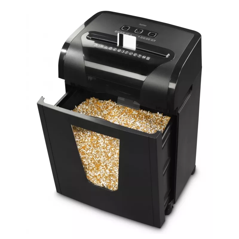 Hama Prime M100 papierversnipperaar microsnede 62 dB 22 cm zwart