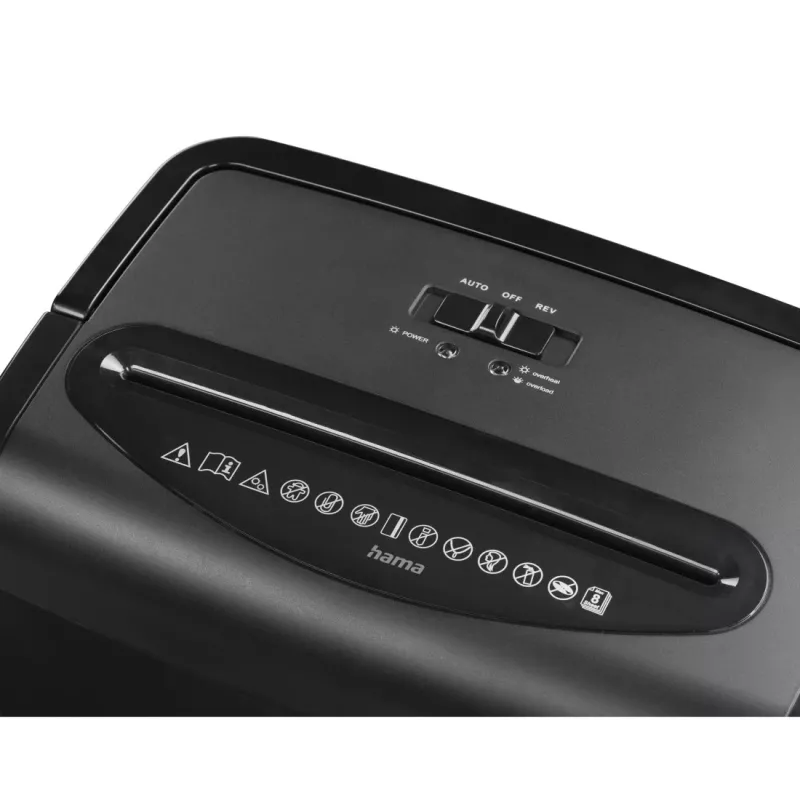 Hama Prime M80 papiershredder microsnede 68 dB 22 cm zwart