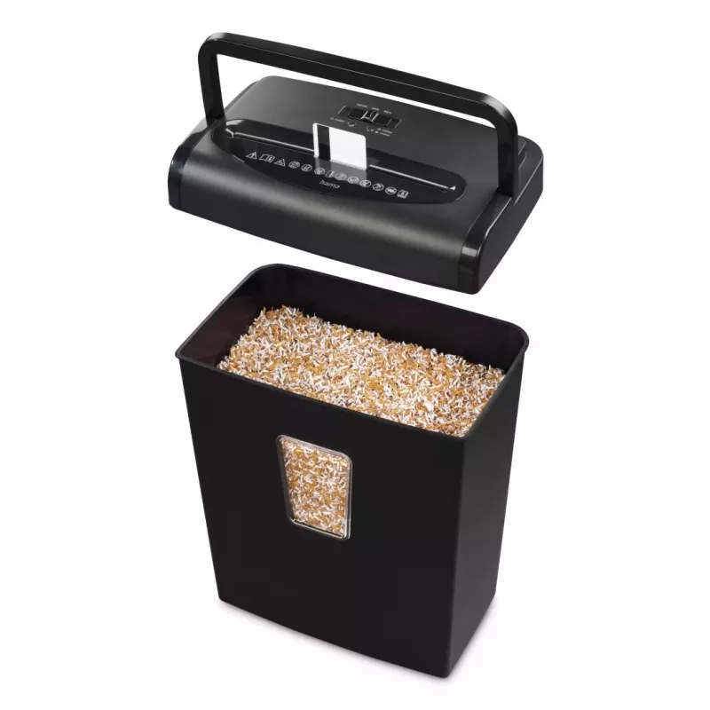 Hama Prime M80 papiershredder microsnede 68 dB 22 cm zwart