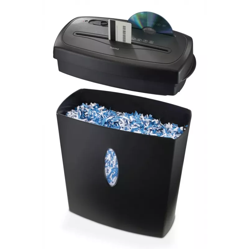 Hama Safe X100CD papiershredder kruissnede 72 dB 22 cm zwart