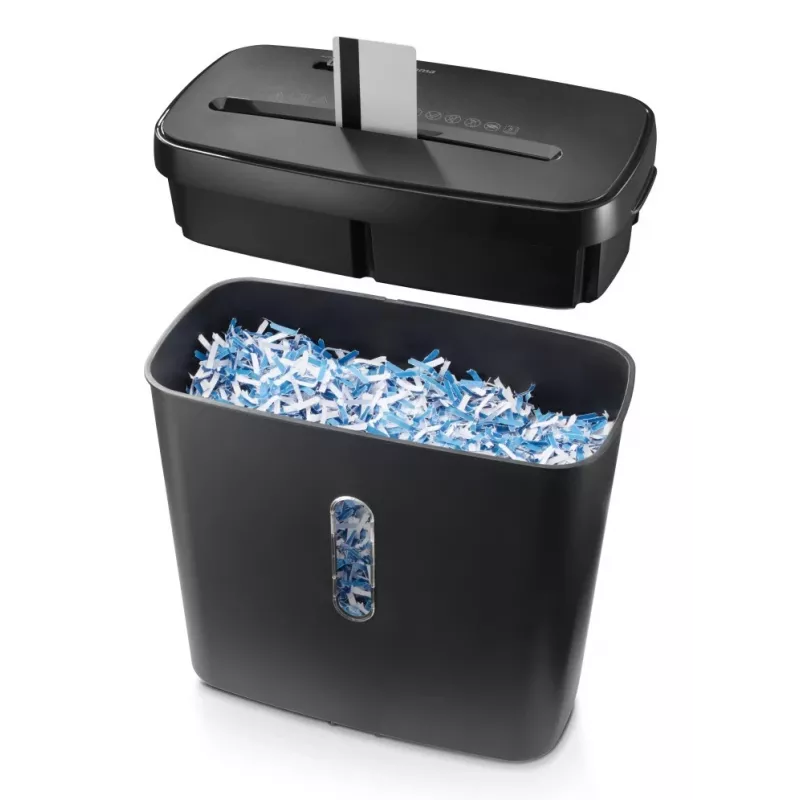 Hama Safe X50 papiershredder kruissnede 65 dB 22 cm zwart