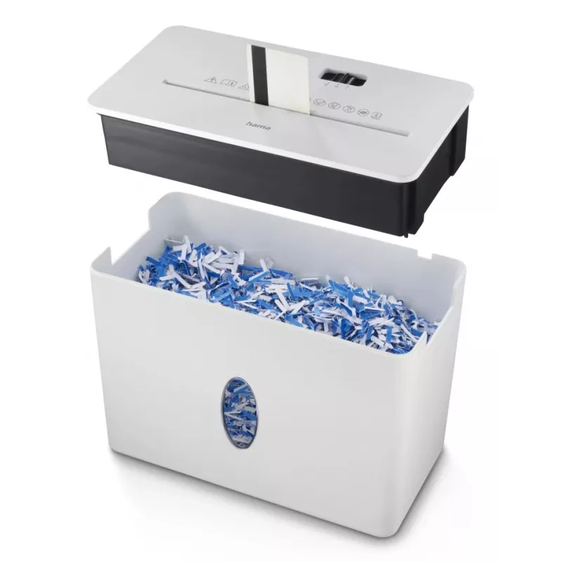 Hama Safe X40-W papiershredder kruissnede 64 dB 22 cm wit