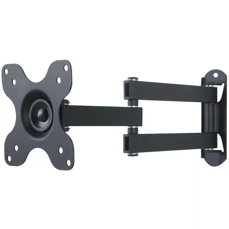 Techly wandsteun voor LCD LED 33-76,2 cm (13-30 inch) kantelbaar 2 gewrichten zwart ICA-LCD 923B
