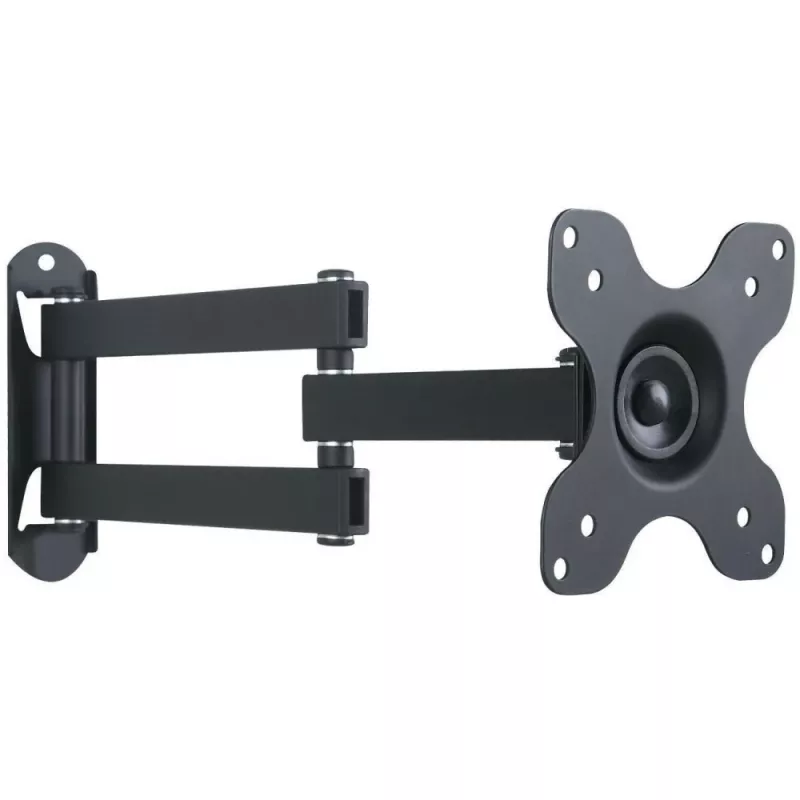 Techly wandsteun voor LCD LED 33-76,2 cm (13-30 inch) kantelbaar 2 gewrichten zwart ICA-LCD 923B