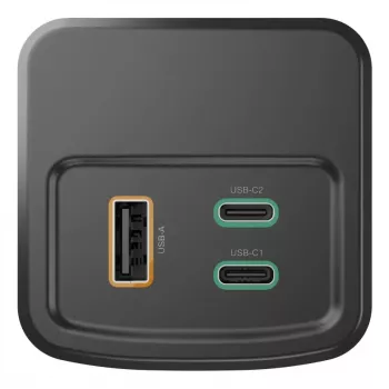 Hama High Power lithium-ion (Li-Ion) 20000 mAh grijs