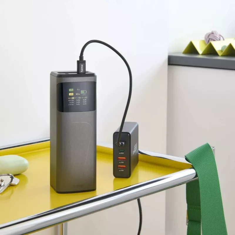 Hama High Power lithium-ion (Li-Ion) 24000 mAh grijs