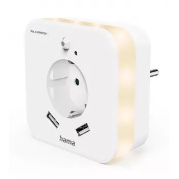 Insteeksnachtlamp Hama 00223507 warmwit LED 3000K