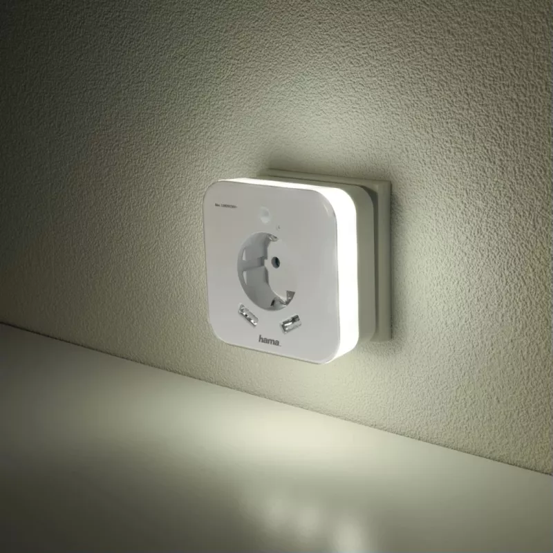 Insteeksnachtlamp Hama 00223507 warmwit LED 3000K