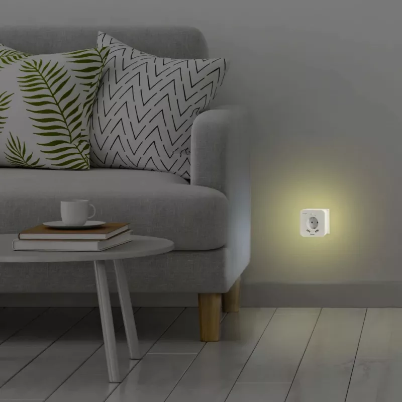 Insteeksnachtlamp Hama 00223507 warmwit LED 3000K
