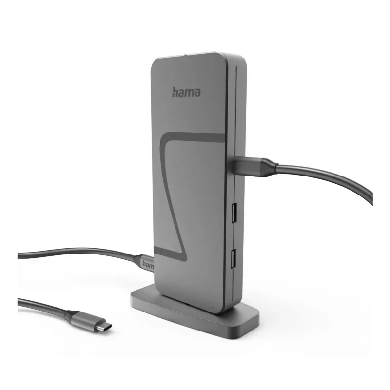 Hama Connect2Office Speed 00200200 USB4-dockingstation, USB-C, PD, 40 Gbit/s, 10 poorten