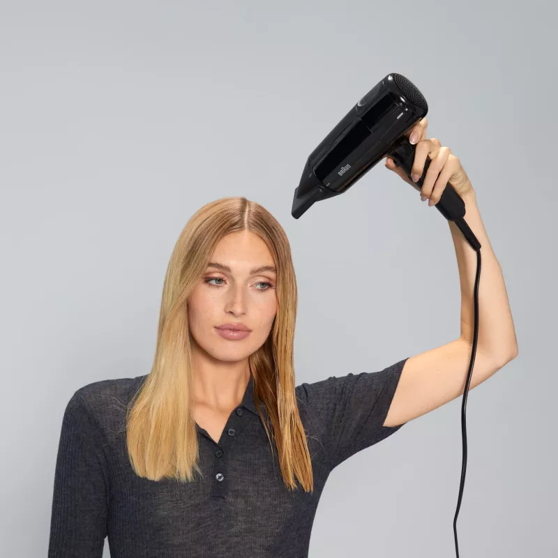 Haardroger BRAUN BRHD150E 1500W compact design, 1500 W, opvouwbare handgreep