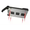 Laufwerkträger Icy Dock MB991TRAY-B zwart zilver
