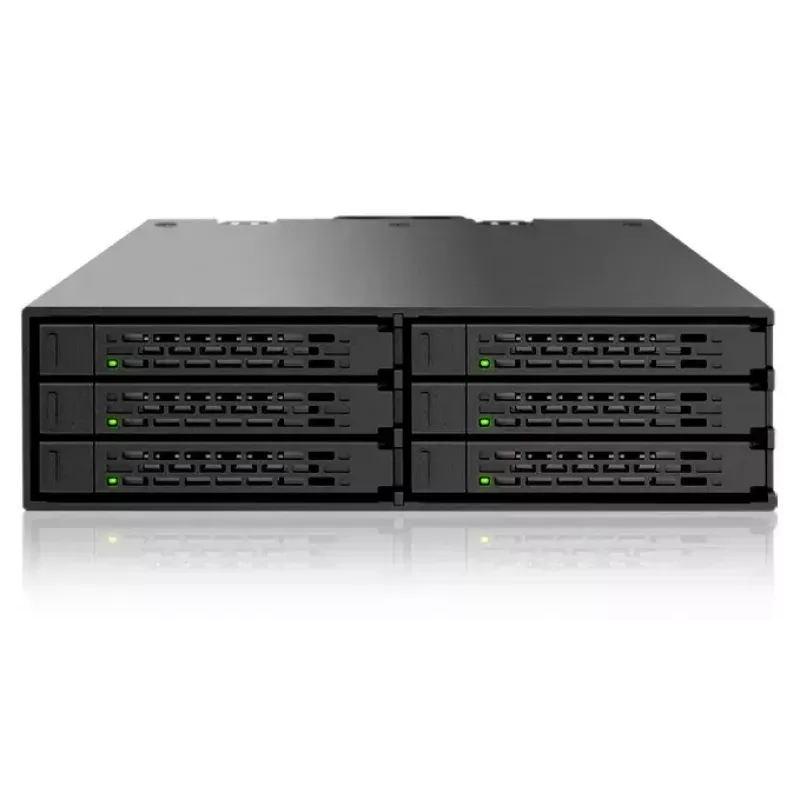 Disk-array Icy Dock MB996SP-6SB zwart