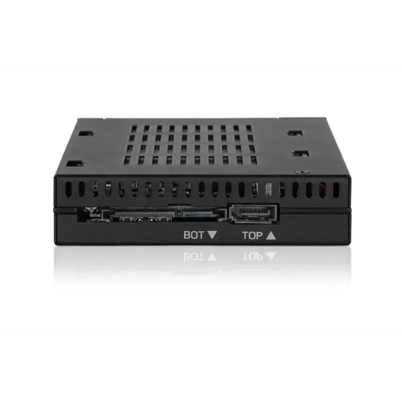 ICY DOCK flexiDOCK MB522SP-B - behuizing voor opslagstations - 2.5 (6,4 cm) - zwart (MB522SP-B)