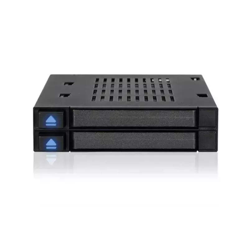 ICY DOCK flexiDOCK MB522SP-B - behuizing voor opslagstations - 2.5 (6,4 cm) - zwart (MB522SP-B)