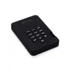 iStorage diskAshur2 IS-DA2-256-500-B versleutelde draagbare HDD, 500 GB, 2,5 inch, USB 3.1 Gen 1, 5400 RPM, AES-XTS 256-bit, FIPS 197, toetsenblok, IP56, zwart
