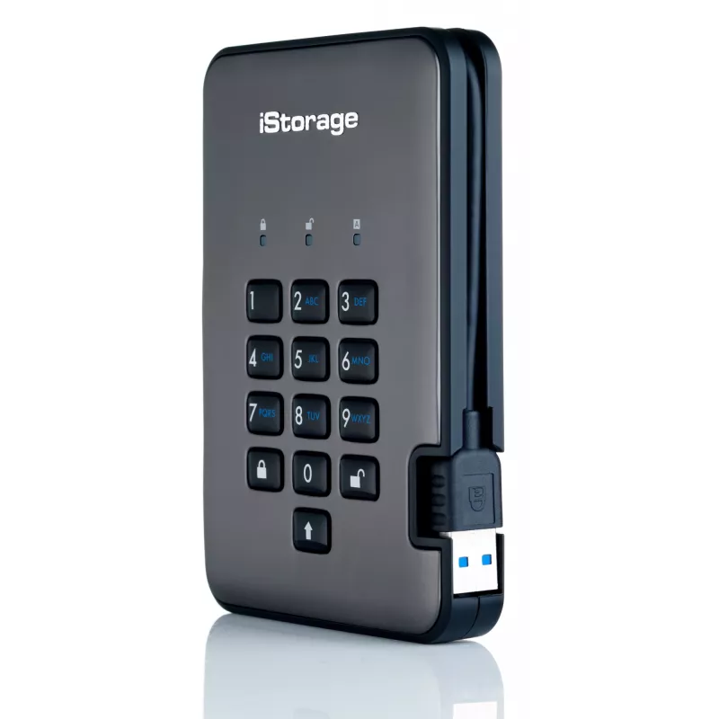 Solid-state drive iStorage 1TB 2.5 USB 3.2 IS-DAP2-256-SSD-1000-C-G