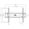 Wandbeugel InLine 23117A voor TFT LED plasma 32-70 inch