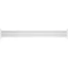 InLine slatwall paneel aluminium, voor tafelmontage, 1 m