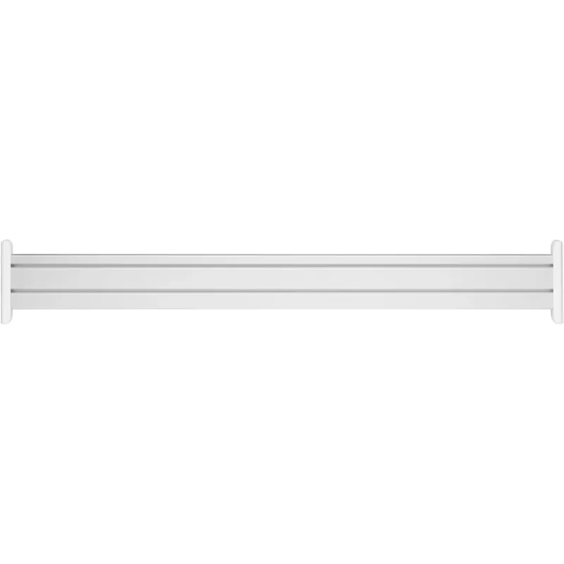 InLine slatwall paneel aluminium, voor tafelmontage, 1 m