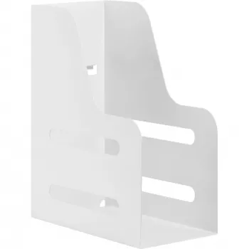 Slatwall documenthouder InLine 23182C wit staal 261x122x291mm