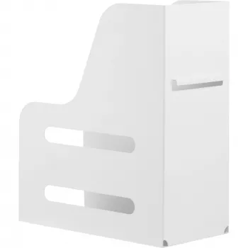 Slatwall documenthouder InLine 23182C wit staal 261x122x291mm