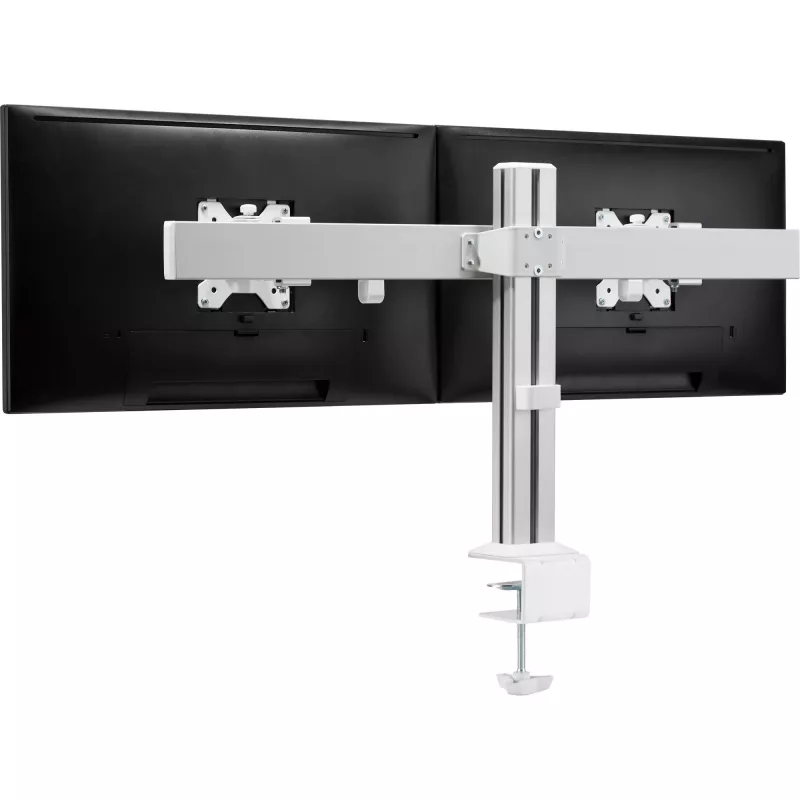 InLine aluminium monitor-tafelhouder voor 2 monitoren tot 32 inch, 8 kg