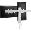 InLine aluminium monitor-tafelhouder voor 2 monitoren tot 32 inch, 8 kg