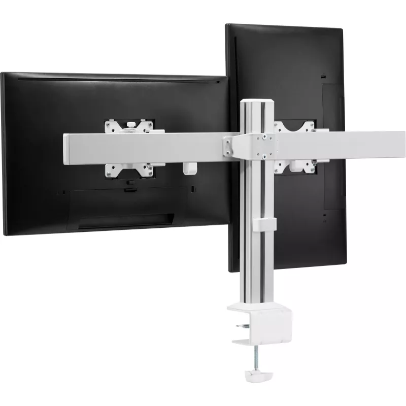 InLine aluminium monitor-tafelhouder voor 2 monitoren tot 32 inch, 8 kg