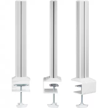 Zuilstaander InLine 23181B aluminium wit 43 mm hoogte set van 2