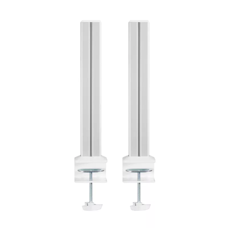 Zuilstaander InLine 23181B aluminium wit 43 mm hoogte set van 2