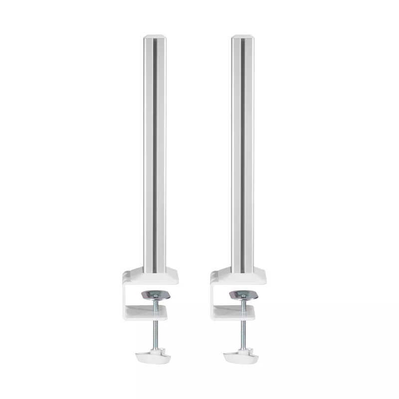 Zuilstaander InLine 23181B aluminium wit 43 mm hoogte set van 2