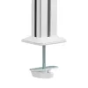 Zuilstaander InLine 23181B aluminium wit 43 mm hoogte set van 2