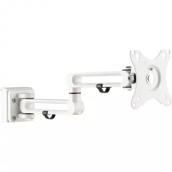 InLine slatwall monitorhouder lang wit 8 kg 17 inch
