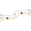 InLine slatwall monitorhouder lang wit 8 kg 17 inch